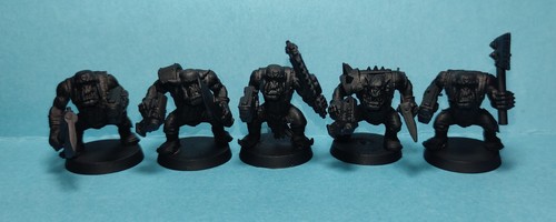 Ork Boyz - Slugga & Choppaz x5 (Warhammer 40k) - 第 1/2 張圖片