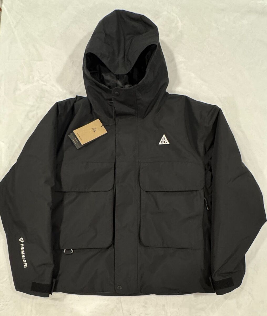 Nike ACG PrimaLoft Skull Peak Storm-FIT Black Jacket FV8681 Nike ACG PrimaLoft Skull Peak Storm-FIT Black Jacket FV8681