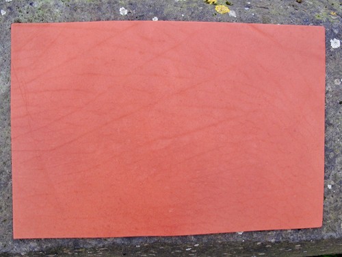 Dickleder Sattlerleder Blankleder 3,5mm Mauspad Vollrindleder vegetabil - Bild 9 von 29