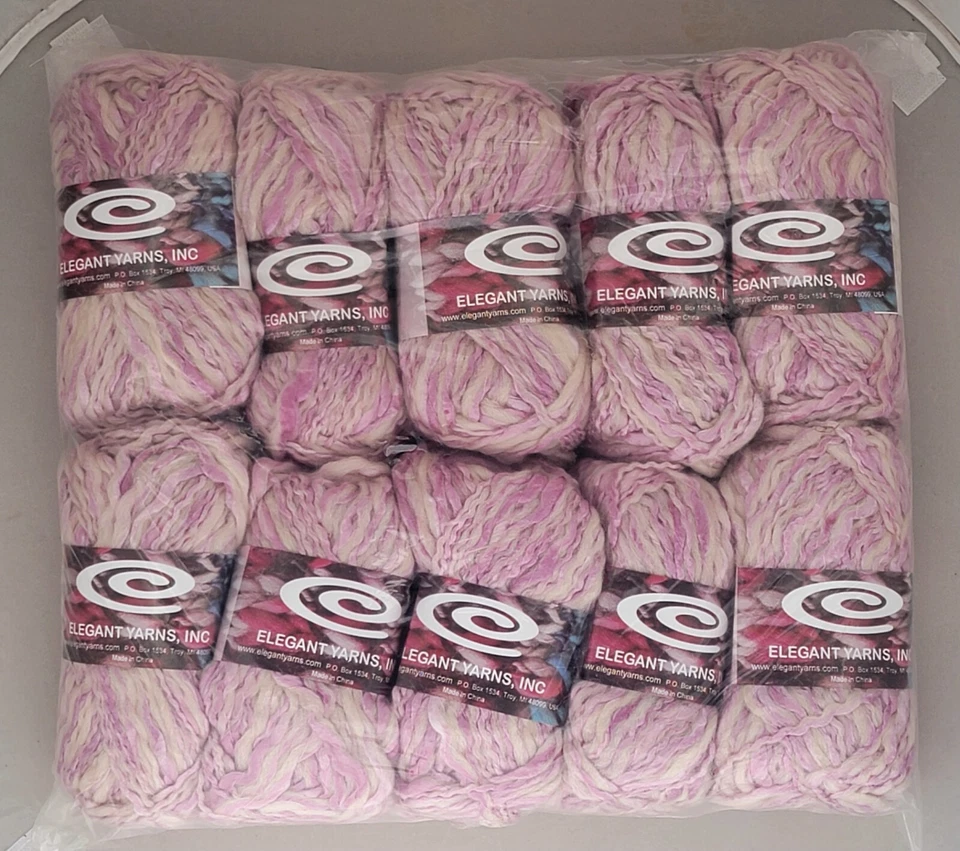 50% Lana, 50% Acrílico Peso Voluminoso Diseño Especial Moda Hilo-08 Foto 2 de 4