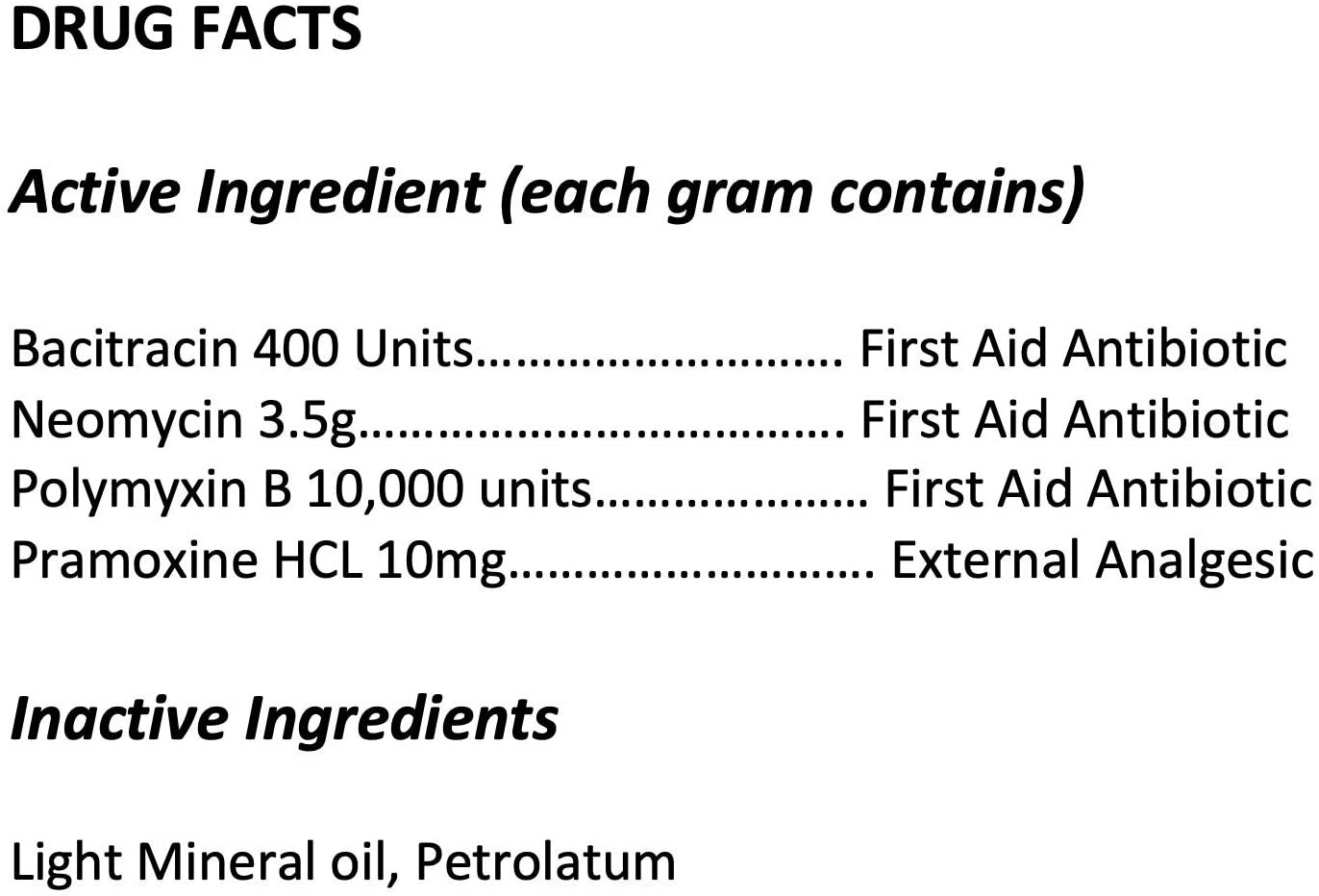 Triple Antibiotic First Aid Ointment (4 Pack) eBay