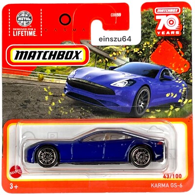 Matchbox 2023 - Karma GS-6 - HLC45 - 43/100 - 1:64 - neu & OVP