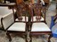 4 maitland smith mahogany chippendale dining chairs – excellent chairs