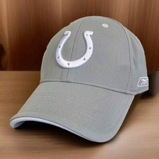 Indianapolis Colts Reebok Gray One Size Hat - Authentic NFL Cap