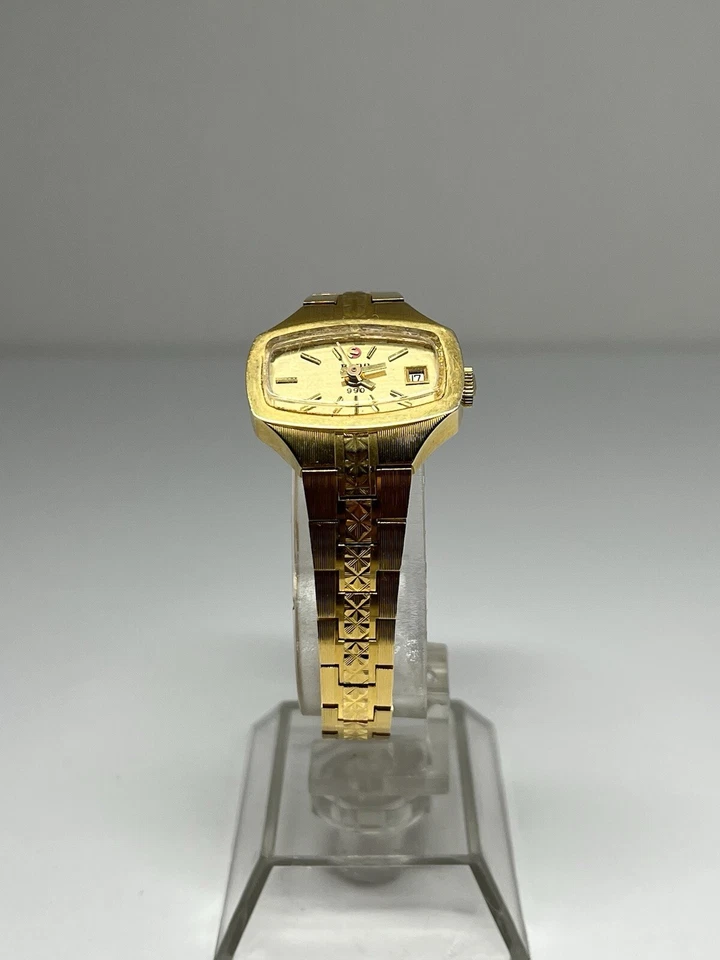 Reloj de mujer vintage RADO 990 cuerda manual hecho en Suiza tono dorado Foto 4 de 4