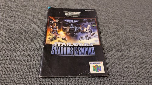Star Wars Shadow of the Empire - Nintendo 64 - Nur Anleitung