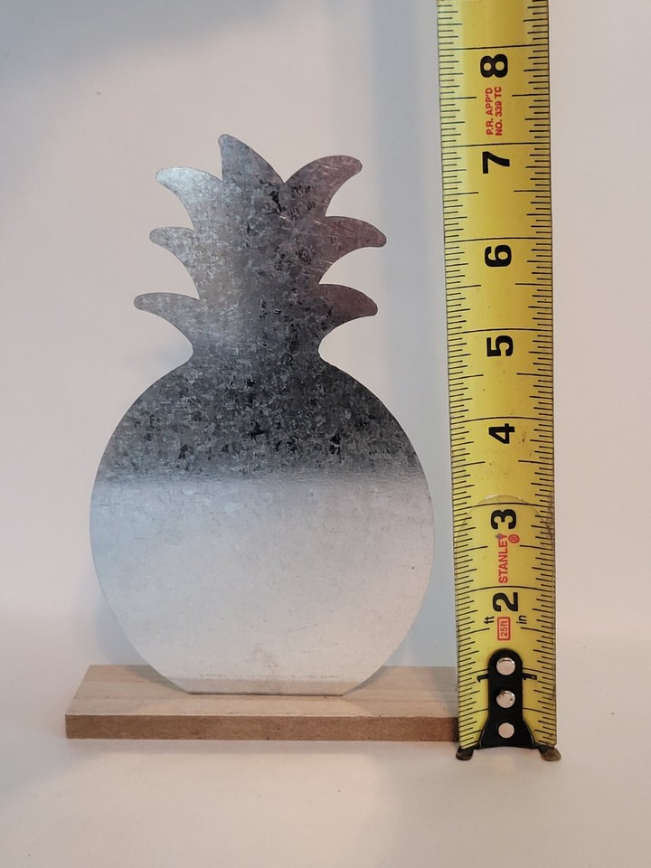25 Crafter's Square Galvanized Metal Pineapple Tabletop Icons eBay