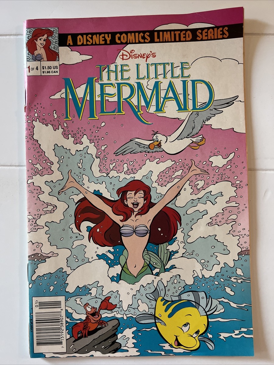 LITTLE THE Disney's ディズニー　リトルマーメイド　アメコミ MERMAID/リトルマーメイド TOY a KNot - #1・1994 洋書