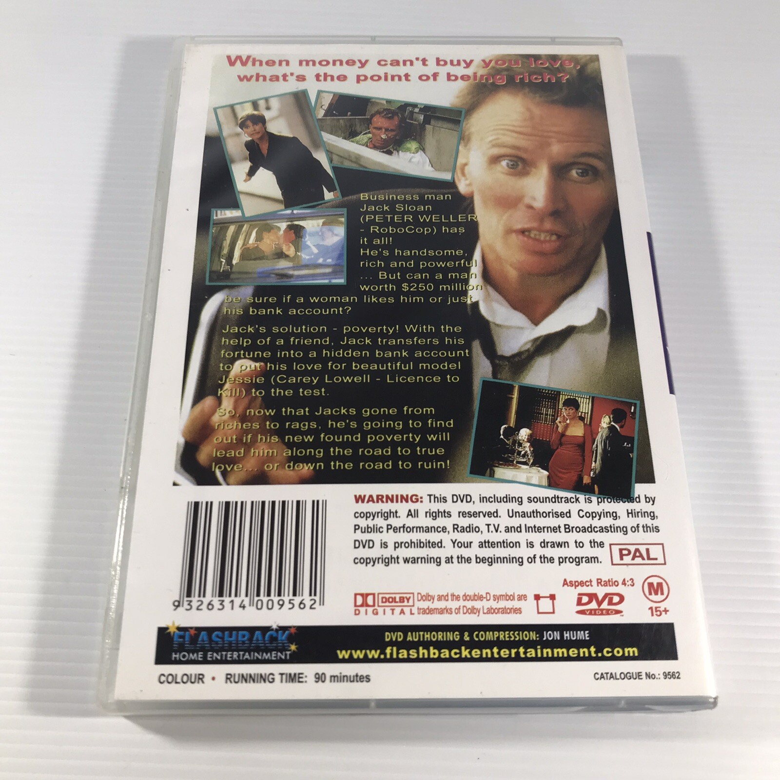 Road To Ruin DVD Region 4 PAL Movie Peter Weller Carey Lowell eBay