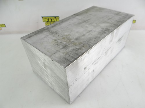 19.7LB PIECE OF 6061-T651 ALUMINUM STOCK SIZE 4" x 5" x 10"