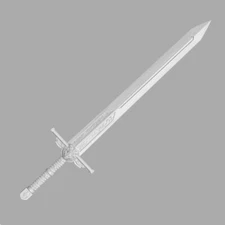 Great Broadsword custom weapon for Mythic Legions & other action figures