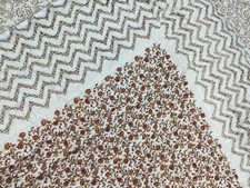Indian Jaipuri Razai Reversible hand made cotton quilt block printed quilt