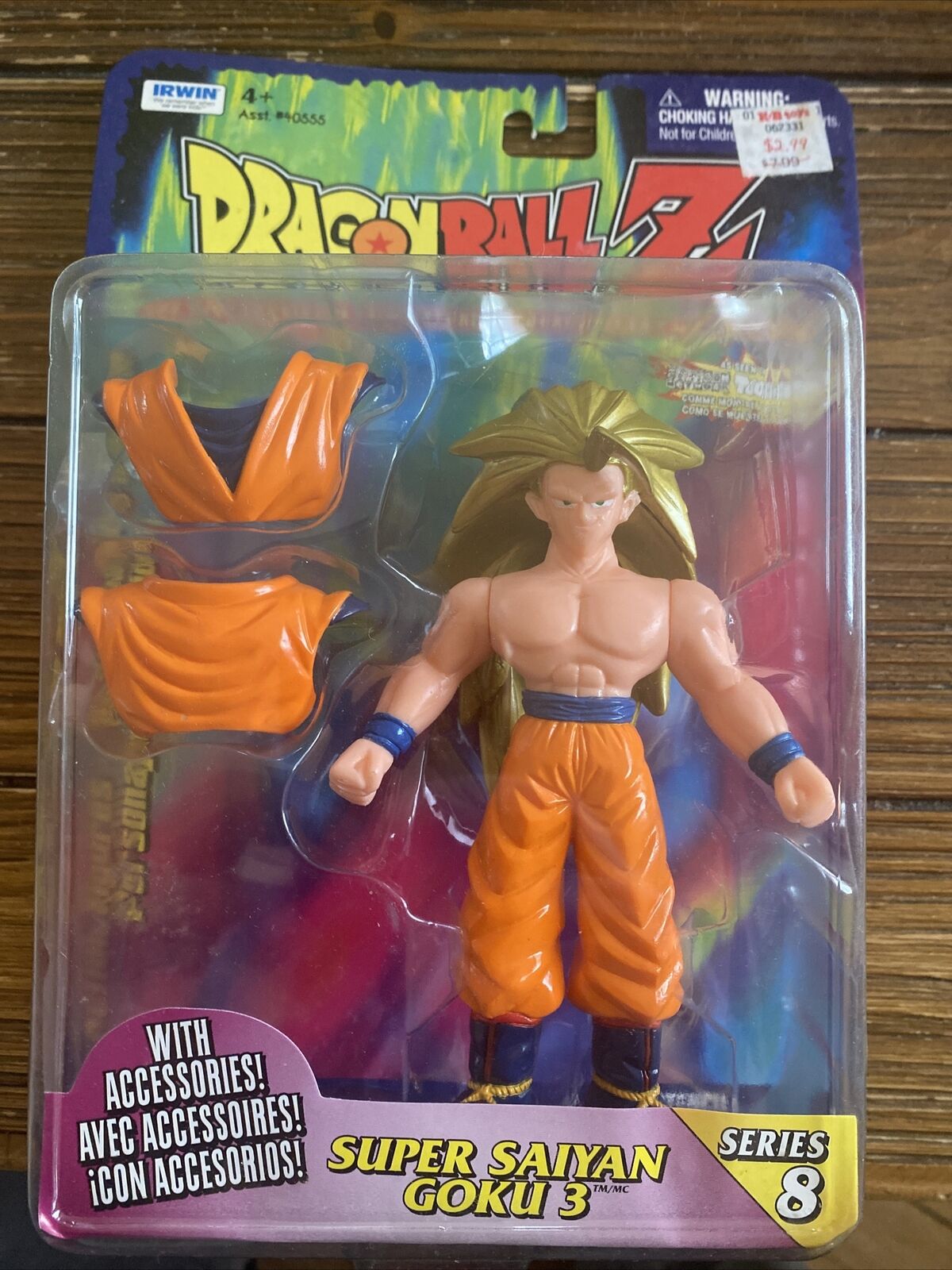 Inove Info - ACTION FIGURE GOKU SUPER SAYAJIN 3 REF. 27814/27815