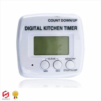 Digitaler magnetischer Küchentimer Theke Up Down Piepton Alarm einfache Bedienung 7,5 x 8 cm
