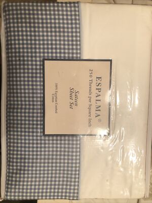 Espalma Satin Bettlaken Set - Verkalkung 250 Fäden pro qm Zoll