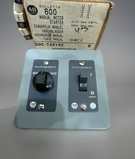 ⚡️ALLEN-BRADLEY AB 600-TAX142 MANUAL MOTOR STARTER COMBINATION W/ P22 & P31⚡️