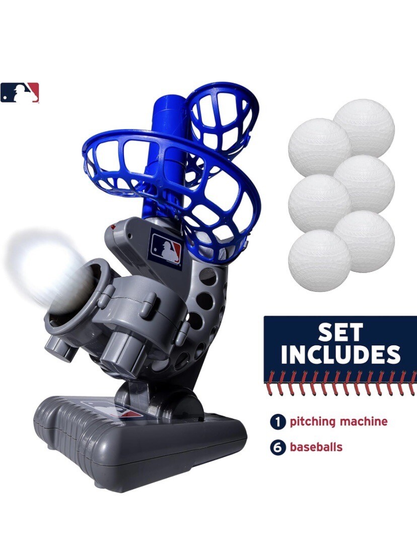 Franklin Sports MLB Kids Electronic Baseball Pitching Machine eBay