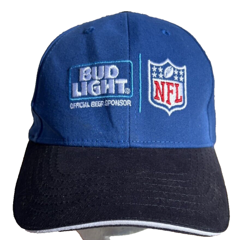 NFL Bud Light Baseball Cap Official Beer Sponsor Football Snapback Embroidered - Picture 1 of 7
