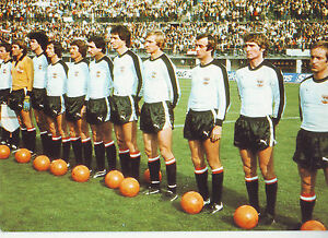 FOOTBALL-CARTE-EQUIPE-AUTRICHE-1978-WORLD-CUP-1978