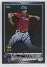 2022 Topps Chrome Veteran Trevor Rogers #CVA-TR Auto 07i7