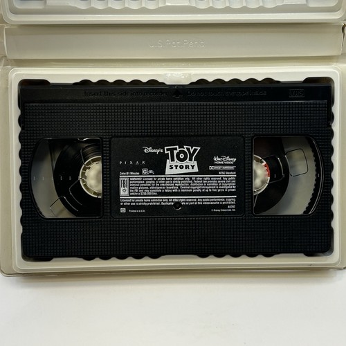 Toy Story VHS 1995 Disney Pixar Original Movie Animation Clamshell Nearly New! - Imagen 4 de 9
