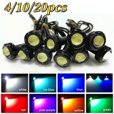 18mm LED Eagle Eye Reverse Lights 12V Multiple Colours & Pack Sizes