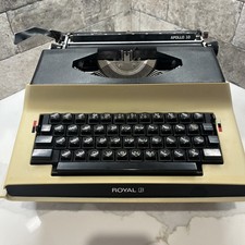 ROYAL APOLLO 10 Vintage Electric Typewriter. Model SP-8000. See Note thumbnail