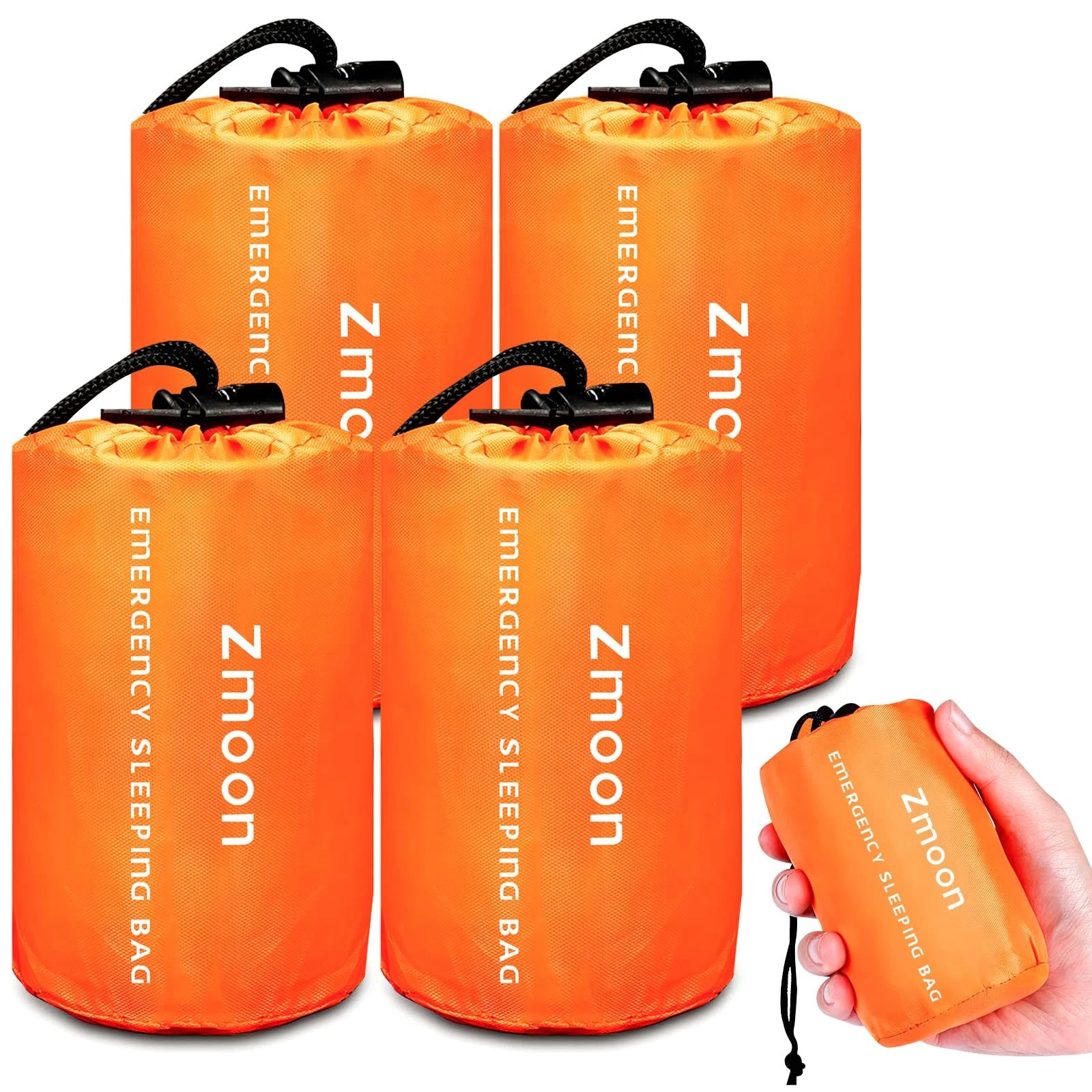 Sleeping Bag Survival Bag, Portable Waterproof Thermal Bivy Sacks,Bivvy Bags,...