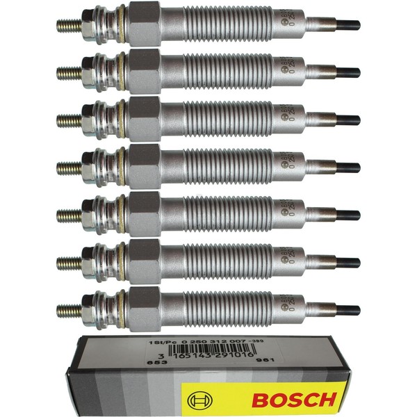 7X Bosch GlüHkerzen FüR Ford Ranger Tu_ 2.5 TD 4X4 Mazda B-Serie UN-image