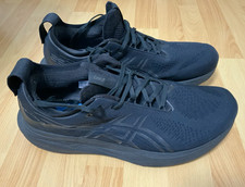 ASICS GEL-Nimbus 25 Herren Laufschuhe Schwarz Mesh atmungsaktiv EU 49