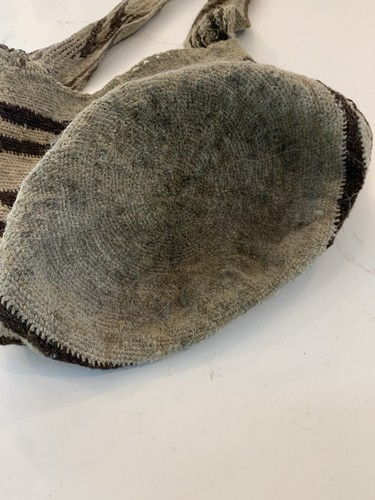 Indigenous Hand Woven Medicine Tote Bucket Bag Vintage Well Loved READ Desc. - Picture 9 of 12