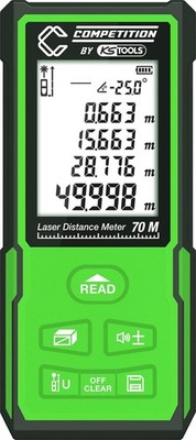 KS Tools 512.3000 COMPETITION Laser-Entfernungsmesser in TOP Zustand