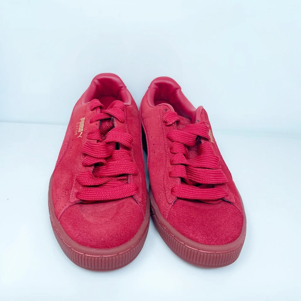 Puma мальчиков классический 381470-01 красный повседневные туфли кроссовки размер 5,5C - Изображение 3 из 4