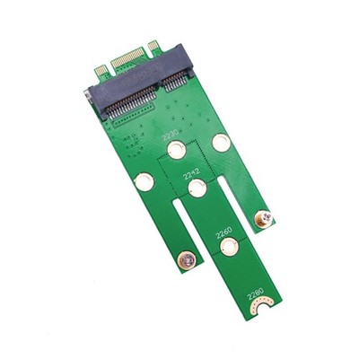 NGFF M.2 B Key To MSATA Mini PCI-E PCI-Express SATA 3.0 SSD Supports B Mode S ON