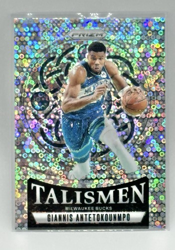 2024-25 Panini Prizm Talismen Fast Break Giannis Antetokounmpo Milwaukee Bucks