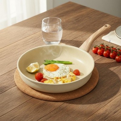 Maifan Stone Frying Pan Lightweight Design Granite Coating Skillet