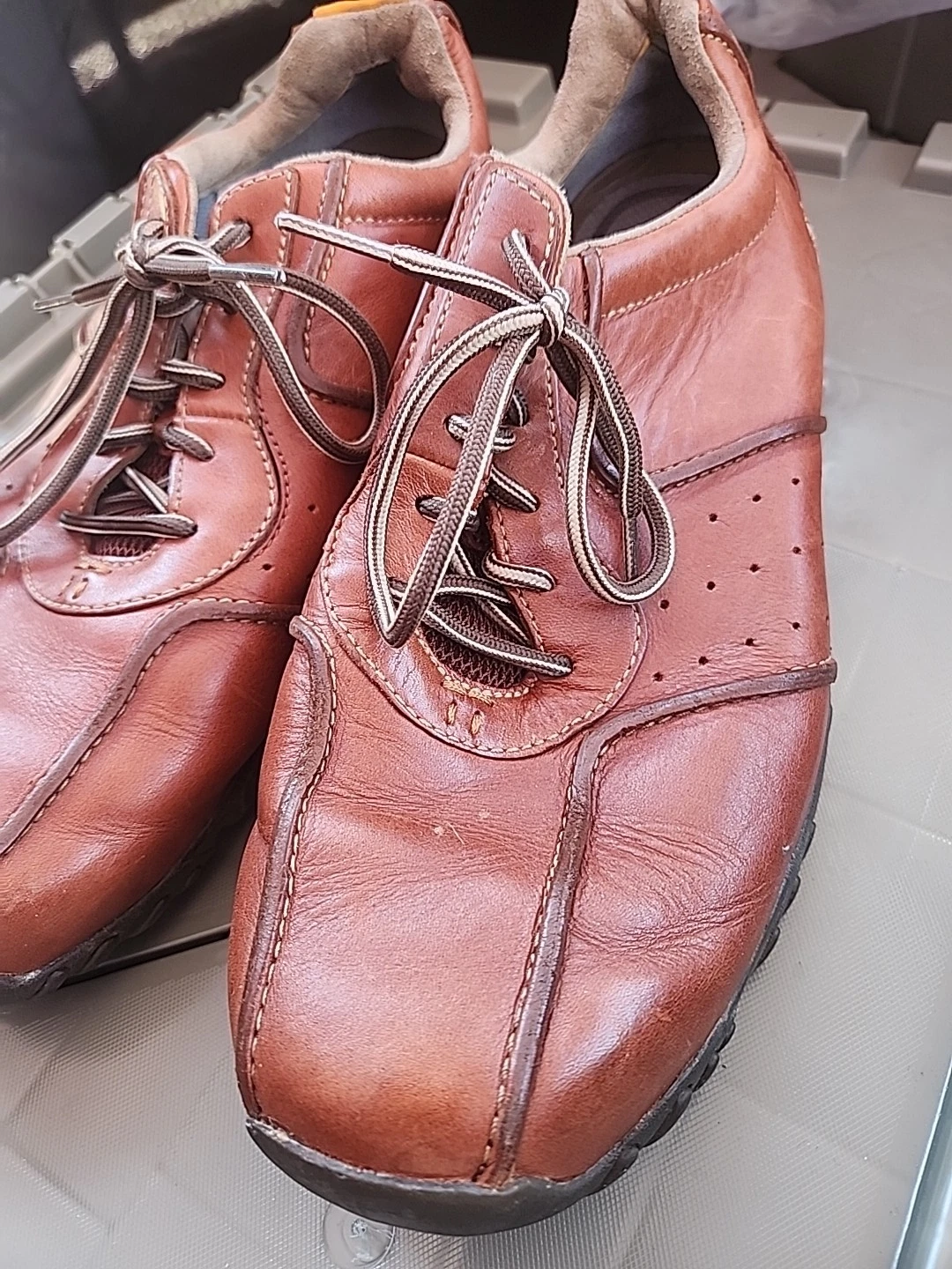 Scarpe stringate Timberland Lexington Avenue Oxford in pelle marrone comode taglia 9 5