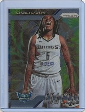 2024 Panini Prizm Fractal Natasha Howard WNBA #13 Dallas Wings Miscut