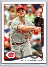 Jack Hannahan 2014 Topps Cincinnati Reds 80
