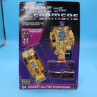 Transformers 1986 G1 DRAG STRIP ON CARD AUTHENTIC STUNTICONS - READ DESCRIPTION