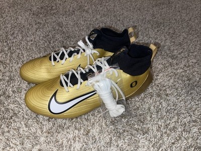 Nike Air Zoom Football Cleats Oregon Gold Extremely Rare