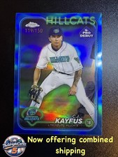 2024 Topps Pro Debut - C.J. Kayfus #PD-15 Blue Foil /150 Cleveland Guardians