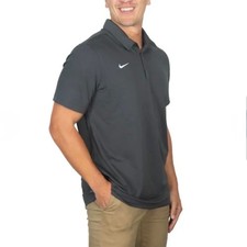 NEW Nike Dri-FIT Franchise Polo T Shirt Men's Size Large Grey CI4470-060 Golf