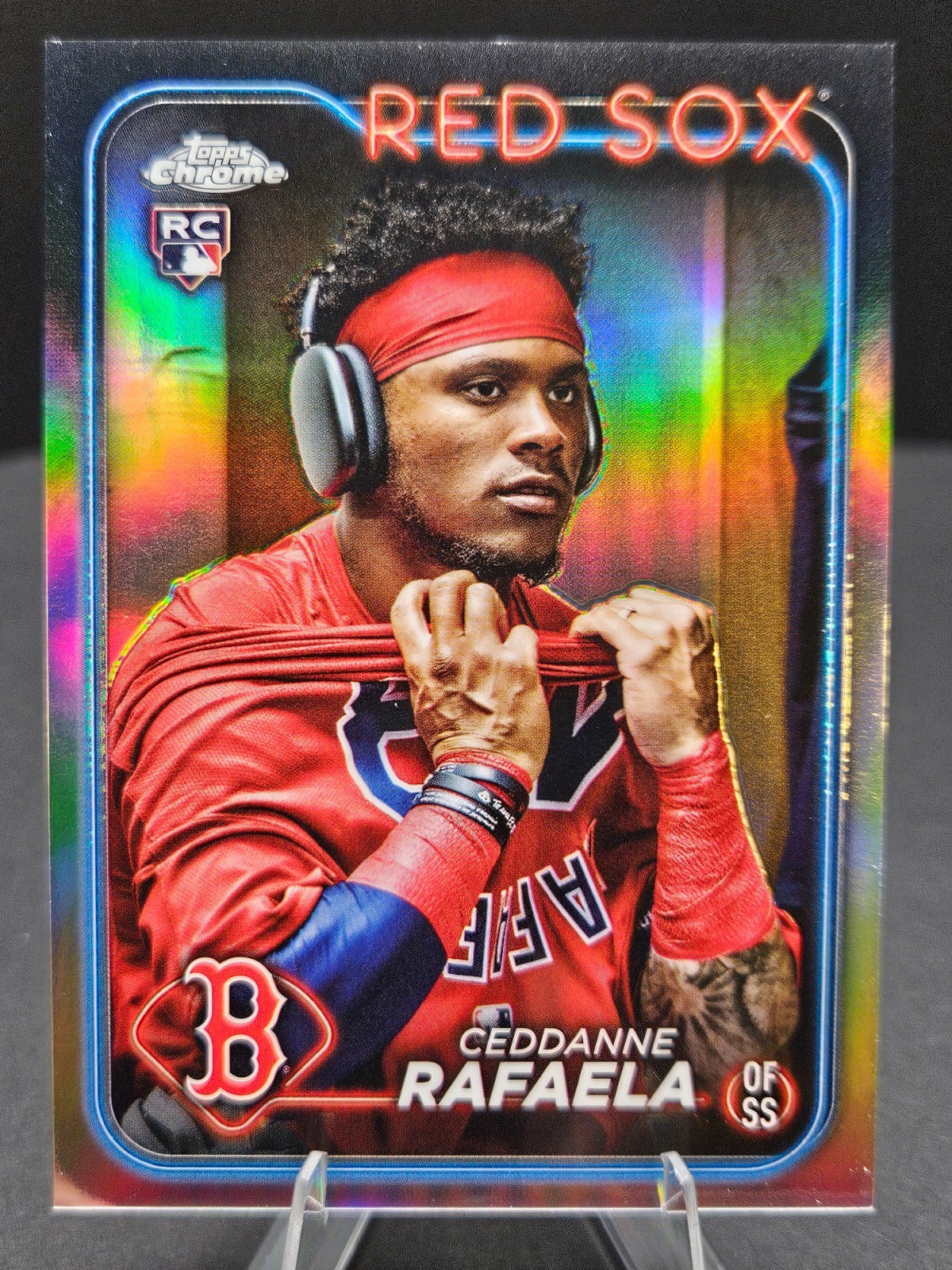 Ceddanne Rafaela 2024 Topps Chrome #118 Rookie Image Variation Boston Red Sox