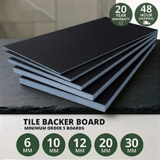 Tile Backer Cement Board 6mm 10mm 12mm 15mm 20mm 30mm Wedi Wet Room Insulation