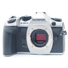 Shutter count: 10016  OLYMPUS OM-D E-M1 Mark II Mirrorless Camera Body Silver 