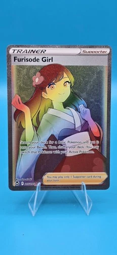 Furisode Girl (Secret) Pokemon Secret Rare SWSH12: Silver Tempest 205/195 B13