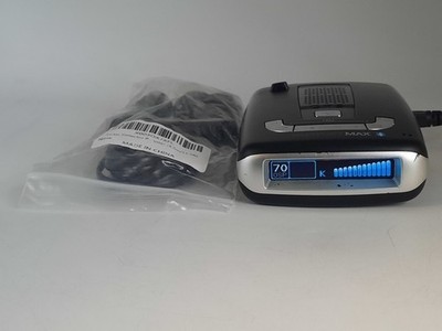 Escort Passport Max Radar Detector-( With Charger/No Mount)-TESTED