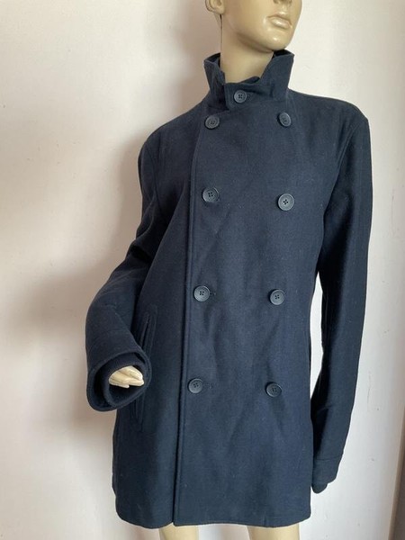 Men French Connection Coat Navy Polyester 38 / M /