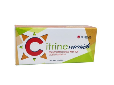 #ad Dharma Research Citrine 5% Fluoride Varnish 20 mL Tubes $149.95